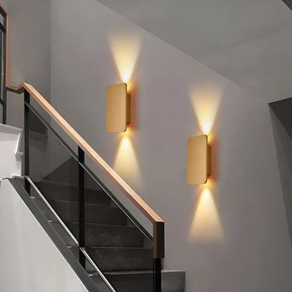 Aesi - Up and Down Wandlamp van Aluminium