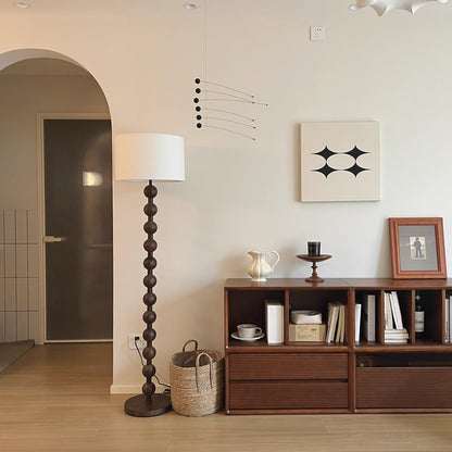 Aira - Houten Vloerlamp