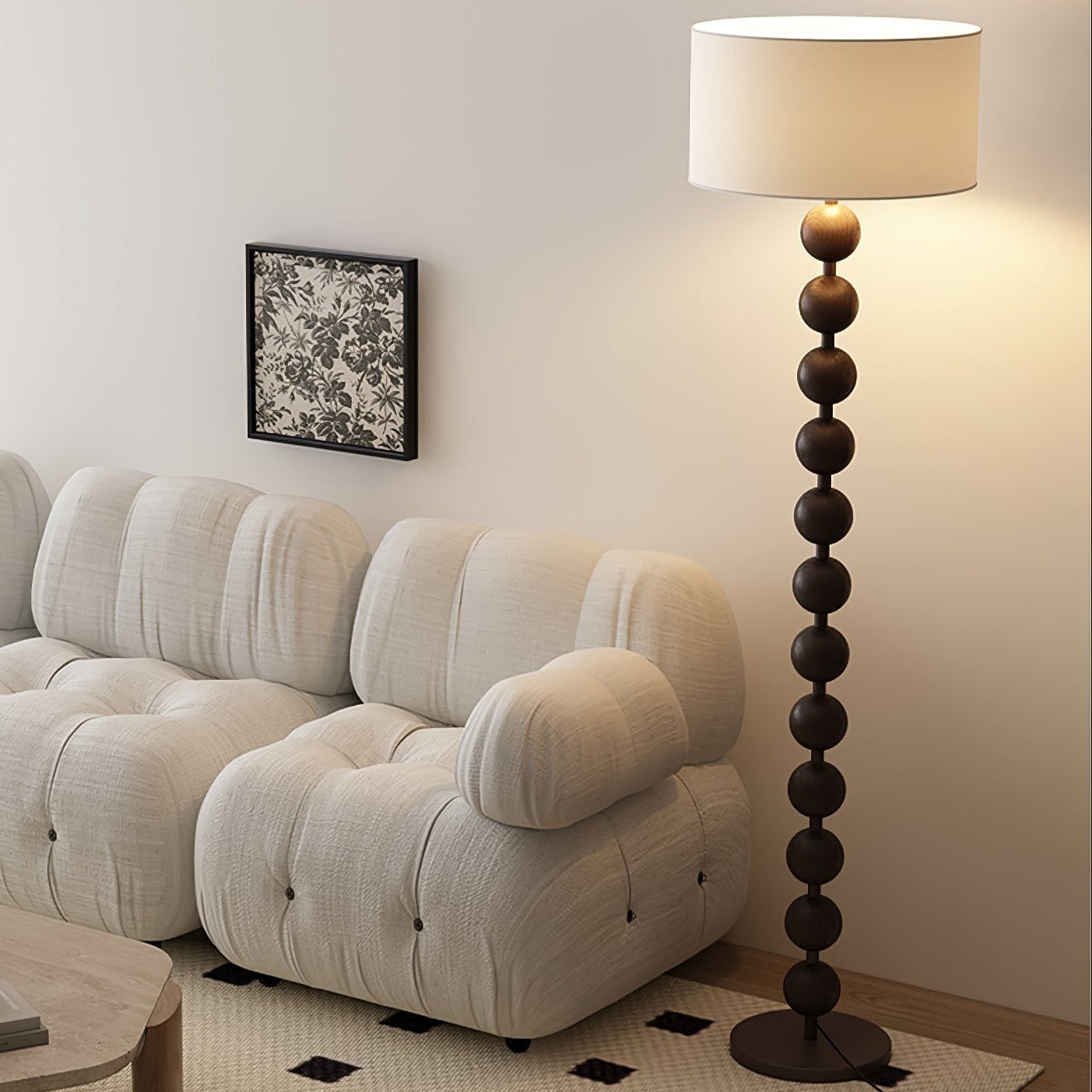 Aira - Houten Vloerlamp