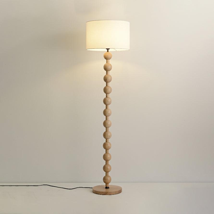 Aira - Houten Vloerlamp