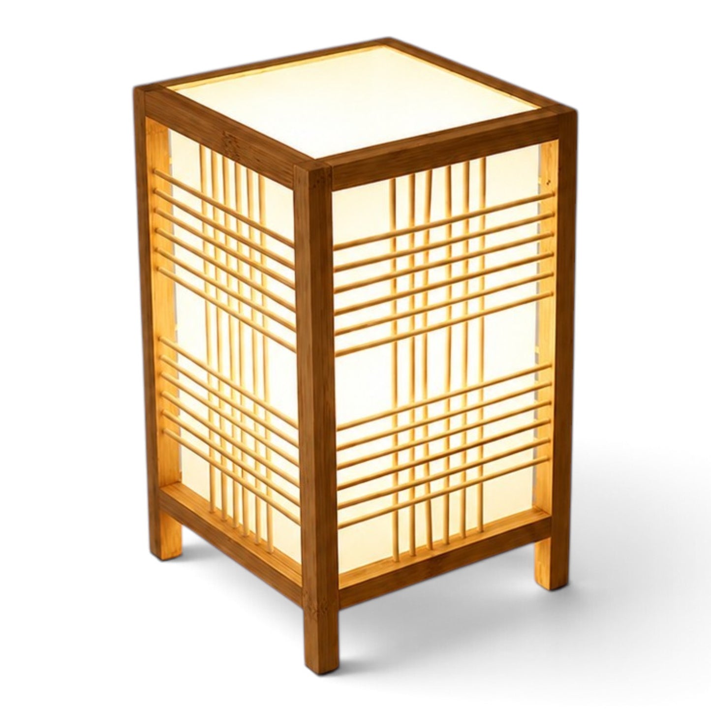Ilva - Bamboe Tafellamp Japandi Stijl