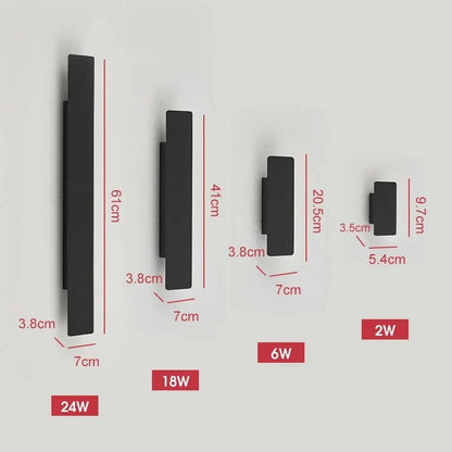 Kell - Up Down LED Wandlamp Binnen en Buiten