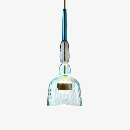 Kivi - Gekleurde Glazen LED Hanglamp Scandinavisch