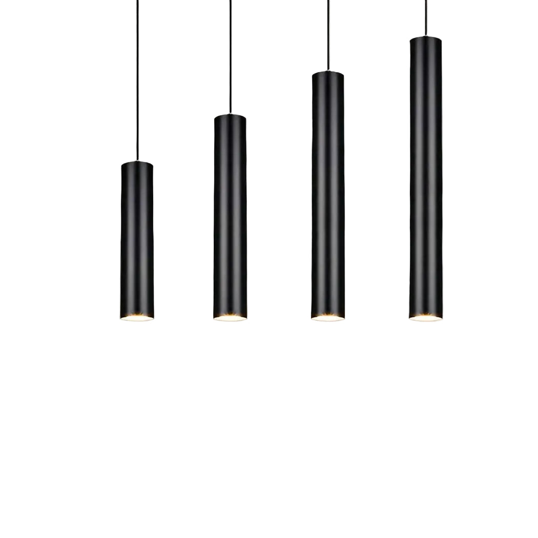 Kolbe - Smalle Cilinder Hanglamp Zwart LED Modern