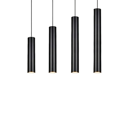 Kolbe - Smalle Cilinder Hanglamp Zwart LED Modern