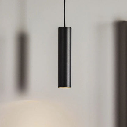 Kolbe - Smalle Cilinder Hanglamp Zwart LED Modern