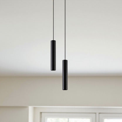 Kolbe - Smalle Cilinder Hanglamp Zwart LED Modern