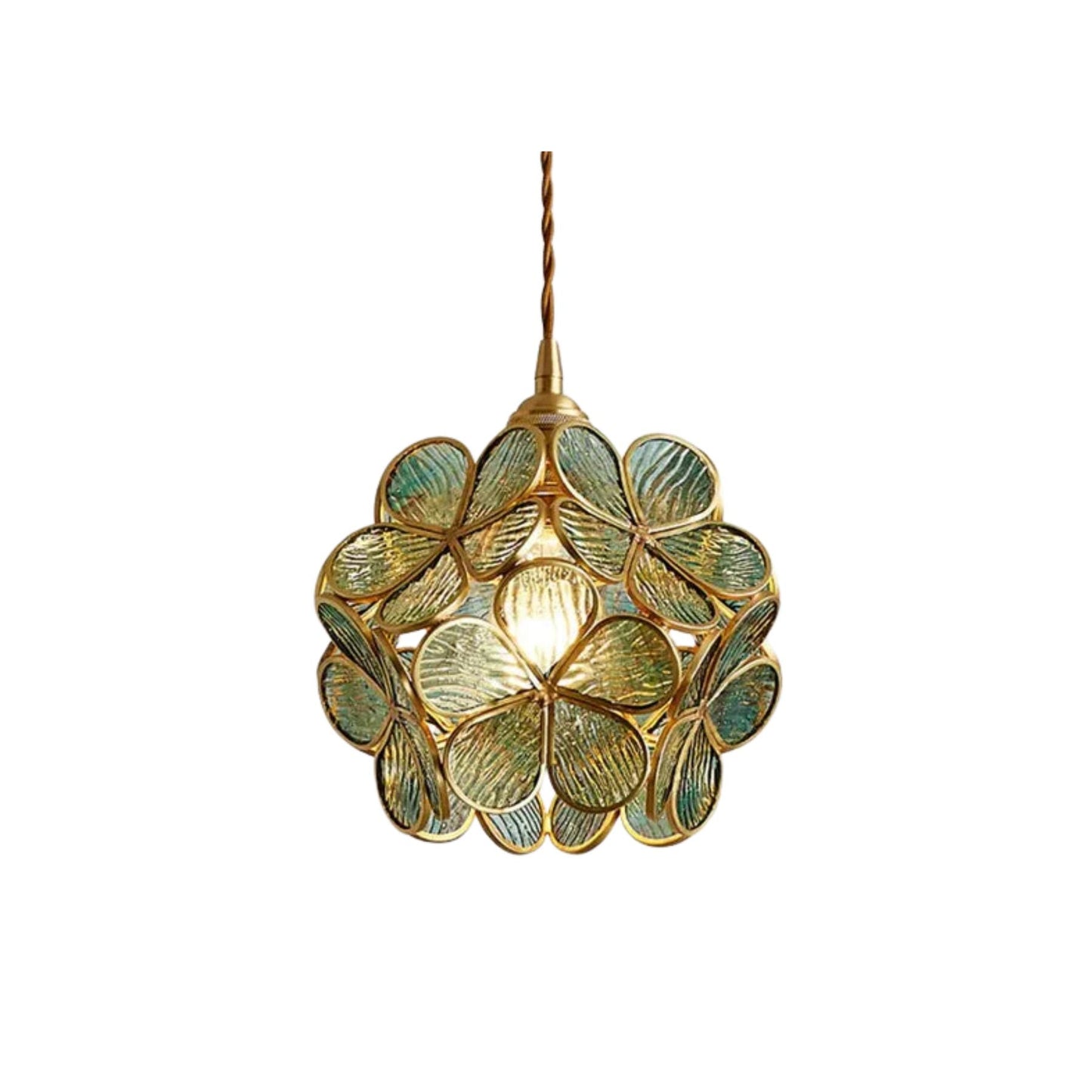 Elda - Bloemvormige Glazen Hanglamp