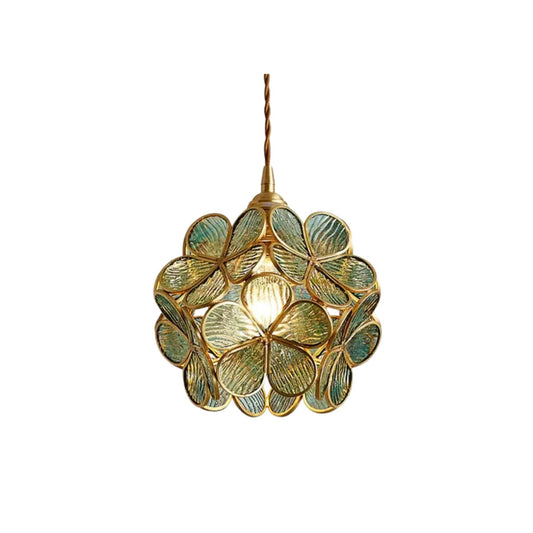 Elda - Bloemvormige Glazen Hanglamp