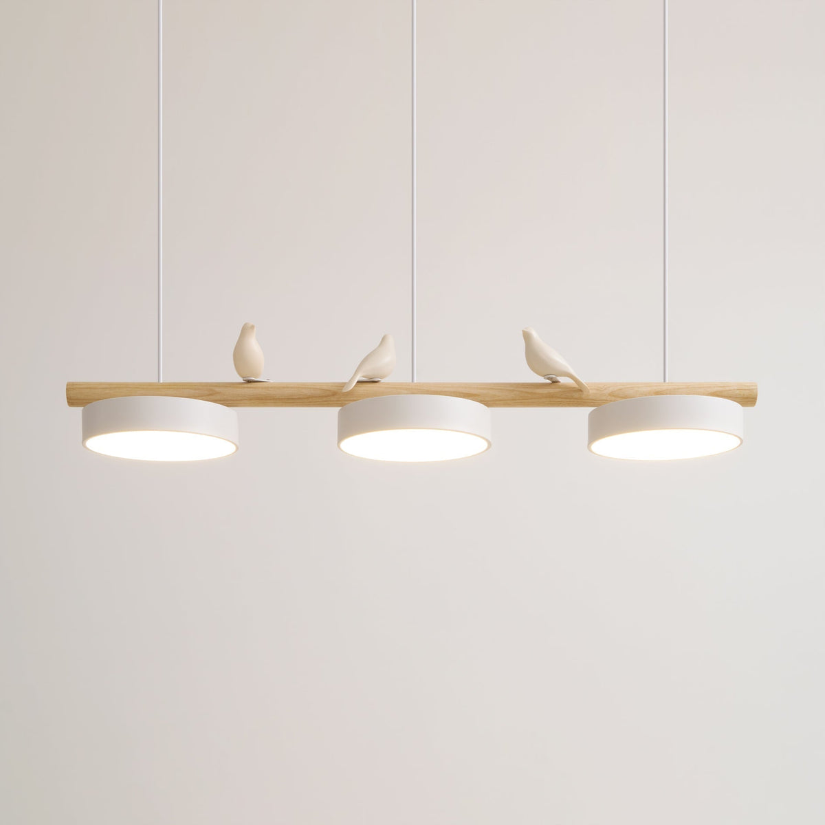 Kvist - Scandinavische Hanglamp met Vogeltjes
