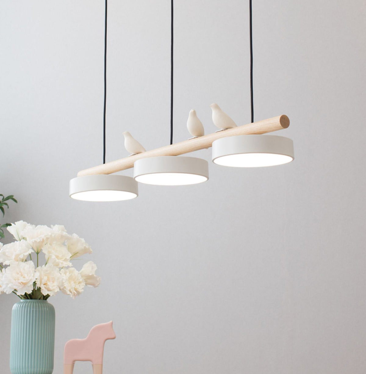 Kvist - Scandinavische Hanglamp met Vogeltjes