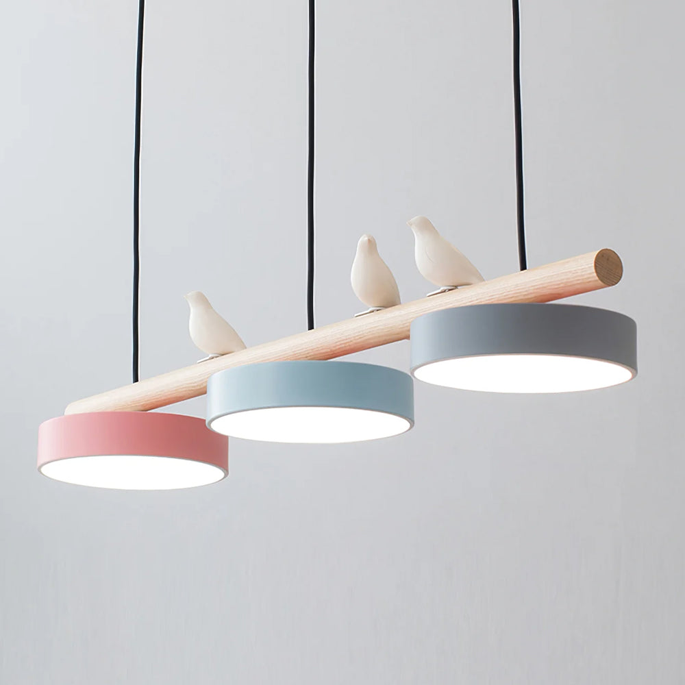 Kvist - Scandinavische Hanglamp met Vogeltjes