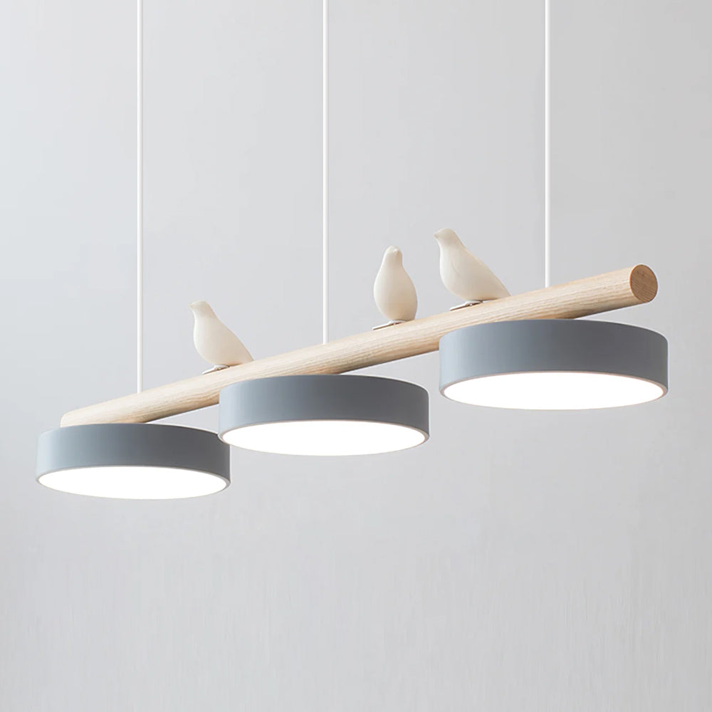 Kvist - Scandinavische Hanglamp met Vogeltjes