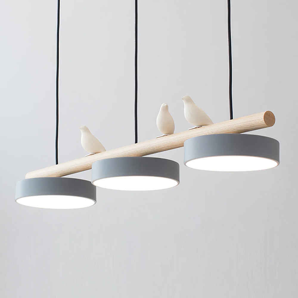 Kvist - Scandinavische Hanglamp met Vogeltjes