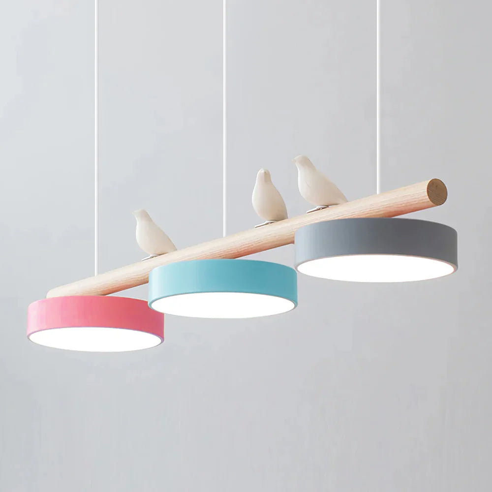 Kvist - Scandinavische Hanglamp met Vogeltjes