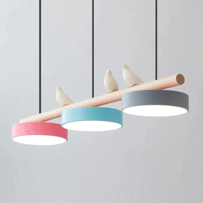 Kvist - Scandinavische Hanglamp met Vogeltjes