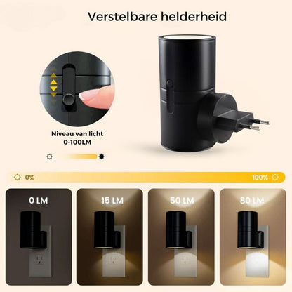 Orin - Dimbare LED Stekkerlamp met Sensor voor Moderne Interieurs