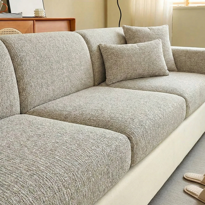 Svea - Chenille Elastische Bankhoes Voor Losse Kussens