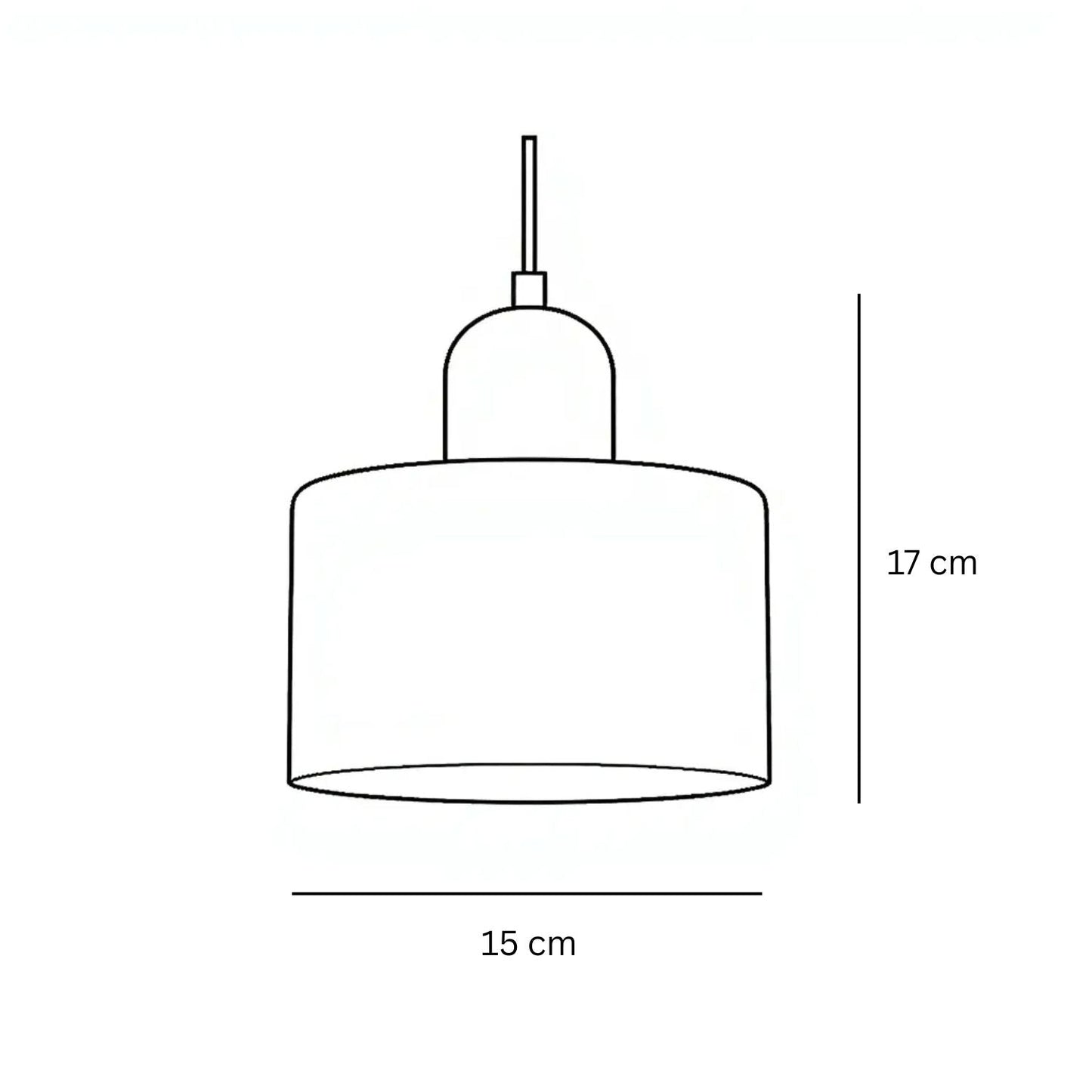 Velin - Retro Glazen Hanglamp Bauhaus Stijl