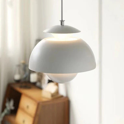 Orea - Scandinavische LED Hanglamp met Glazen Kap