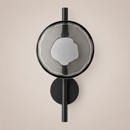 Lumi - Glazen Bol Wandlamp met Lange Arm
