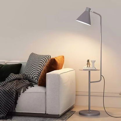 Dova - Vloerlamp met Bijzettafel