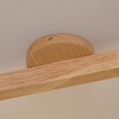 Orya - Houten Plafondlamp met Verstelbare Spots