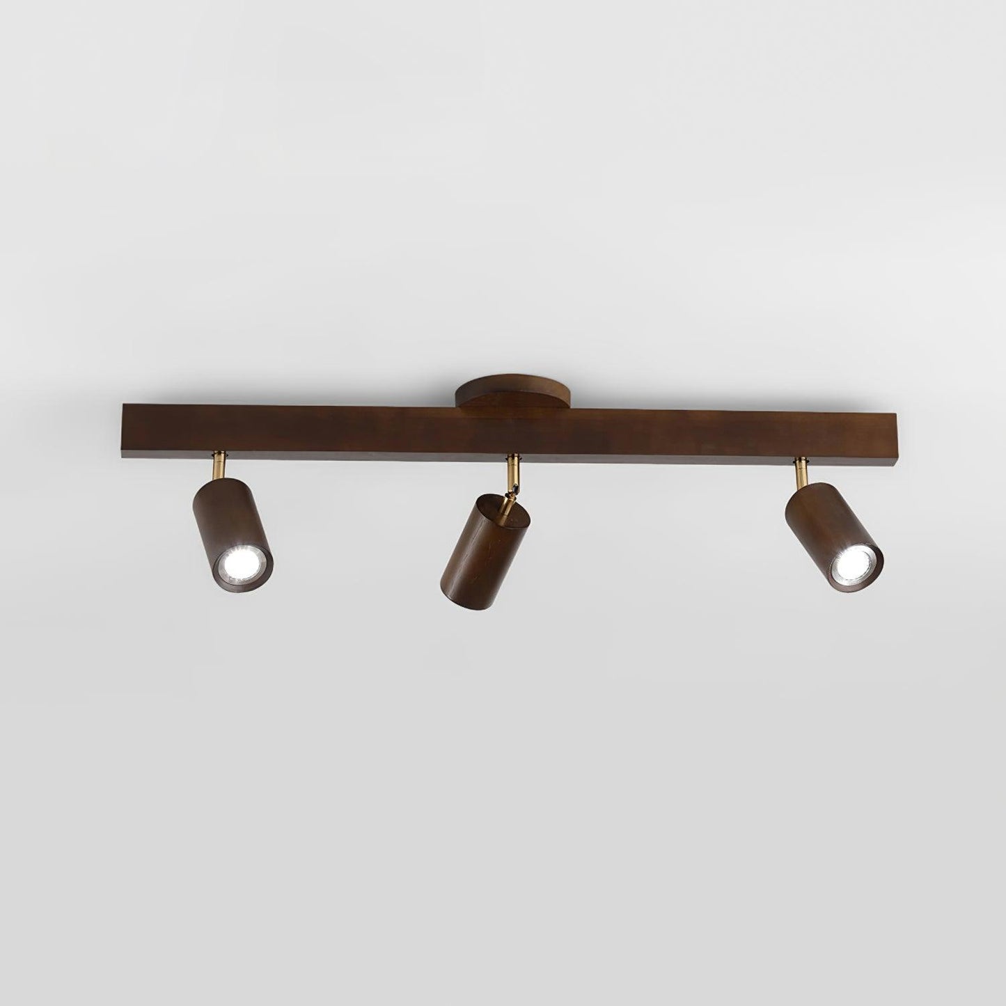 Orya - Houten Plafondlamp met Verstelbare Spots
