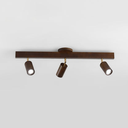 Orya - Houten Plafondlamp met Verstelbare Spots