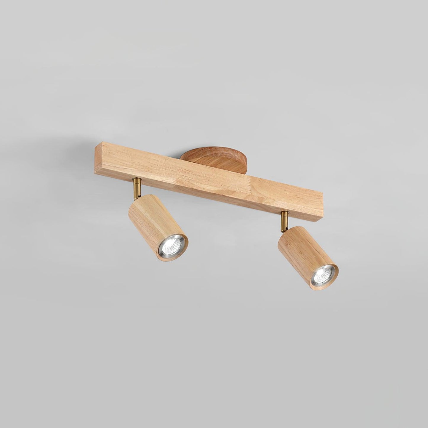 Orya - Houten Plafondlamp met Verstelbare Spots