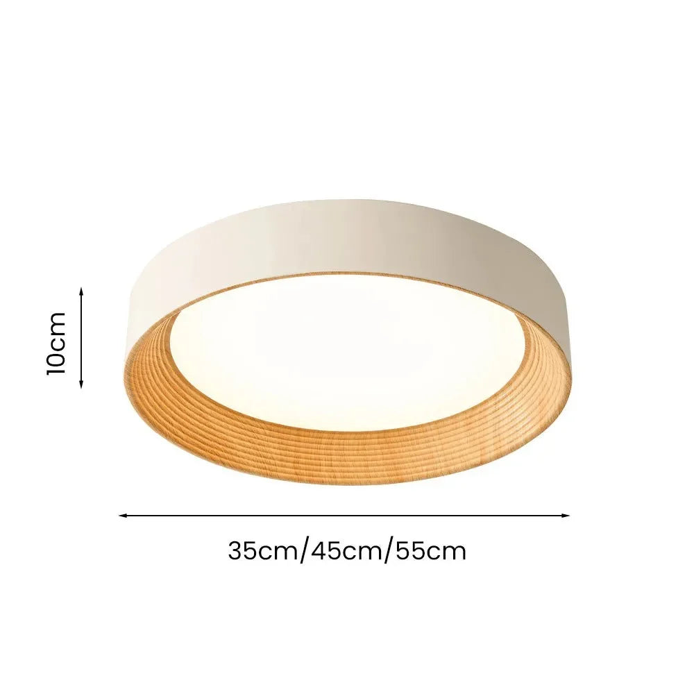 Milo - Ronde LED Plafondlamp Minimalistisch