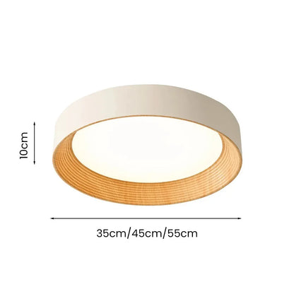 Milo - Ronde LED Plafondlamp Minimalistisch