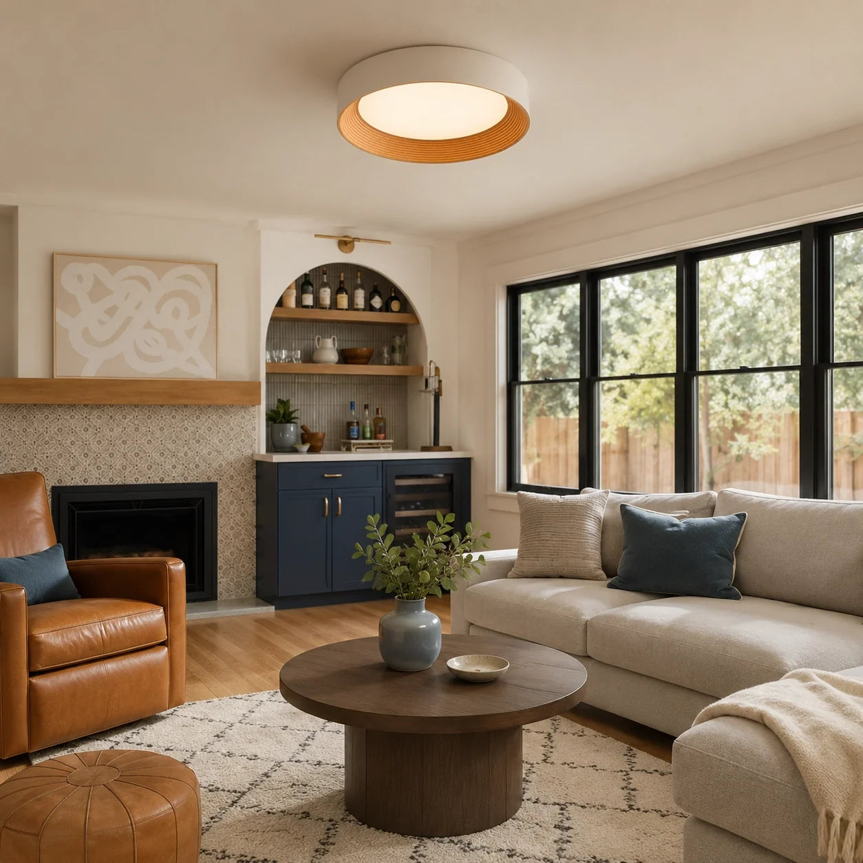 Milo - Ronde LED Plafondlamp Minimalistisch