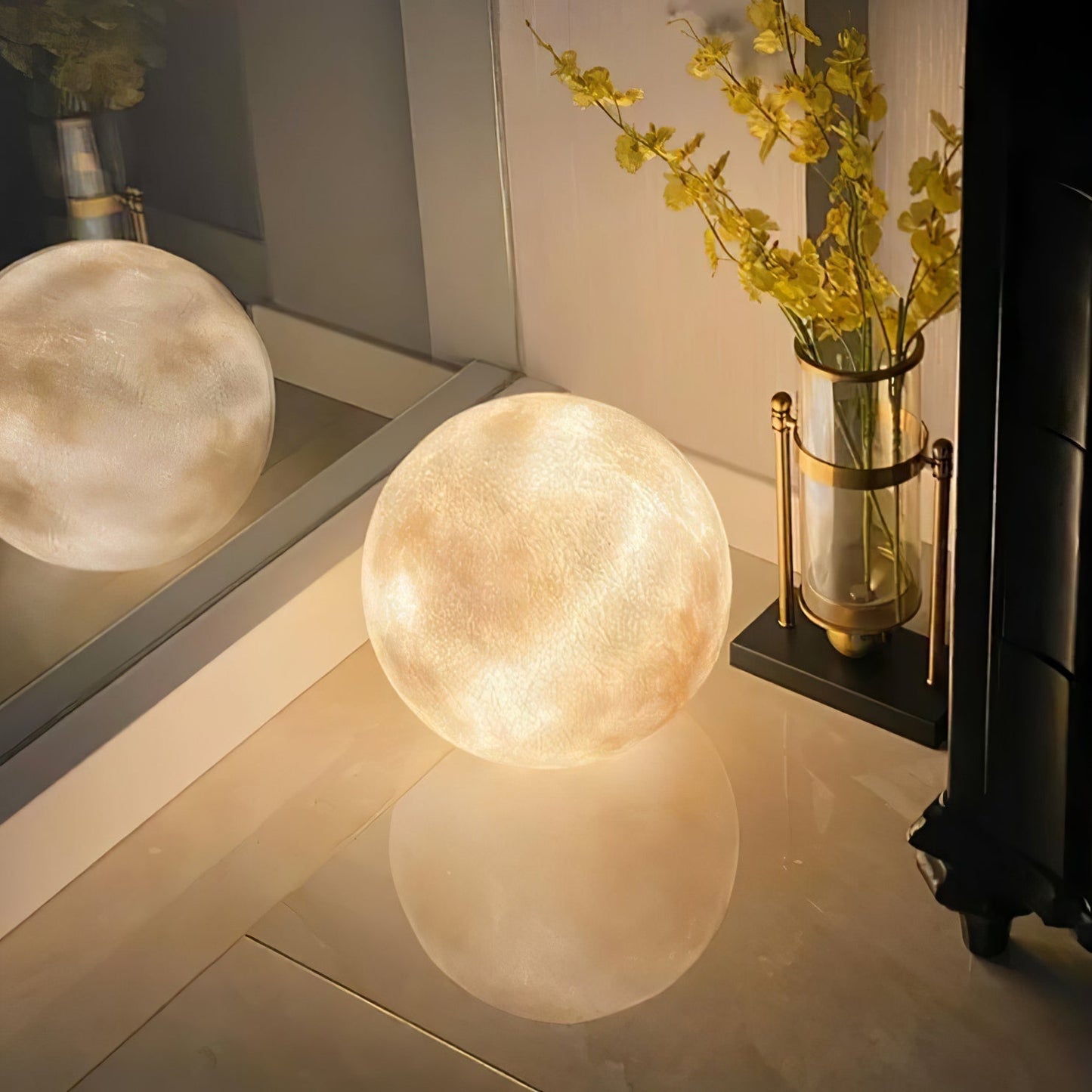 Lira - Maanlamp Vloerlamp