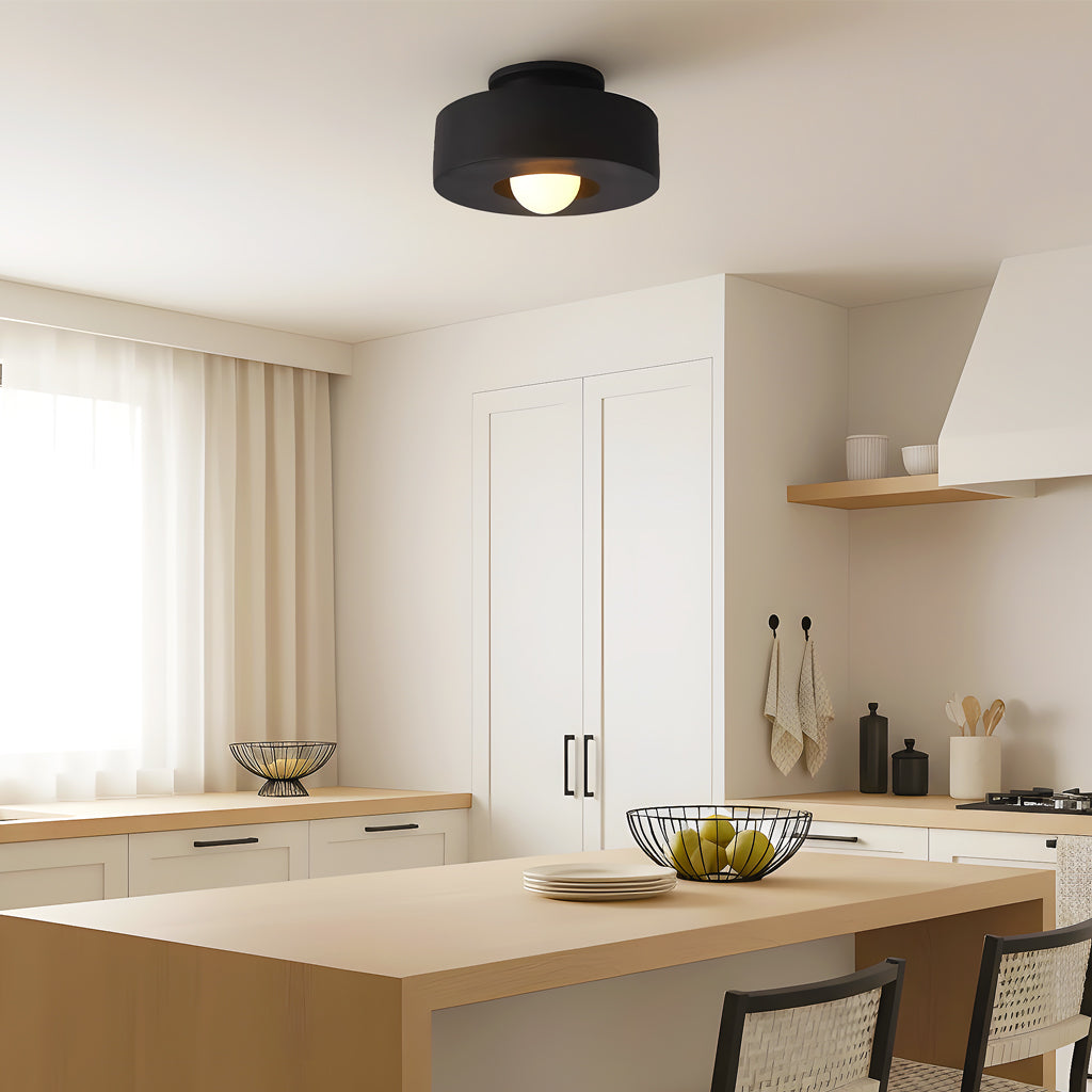 Nedo - Ronde LED Plafondlamp Retro