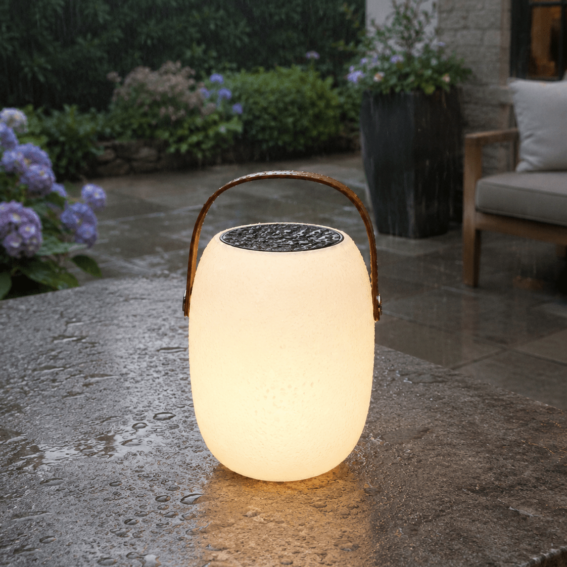 Nesa - Oplaadbare Solar LED Tafellamp voor Buiten IP65