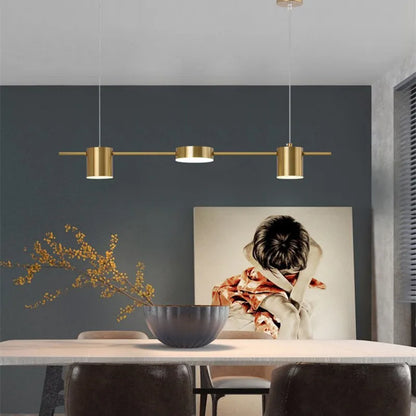 Nevio - Lineaire LED Hanglamp met Spots Modern