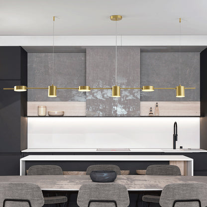 Nevio - Lineaire LED Hanglamp met Spots Modern