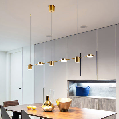 Nevio - Lineaire LED Hanglamp met Spots Modern