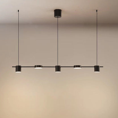 Nevio - Lineaire LED Hanglamp met Spots Modern