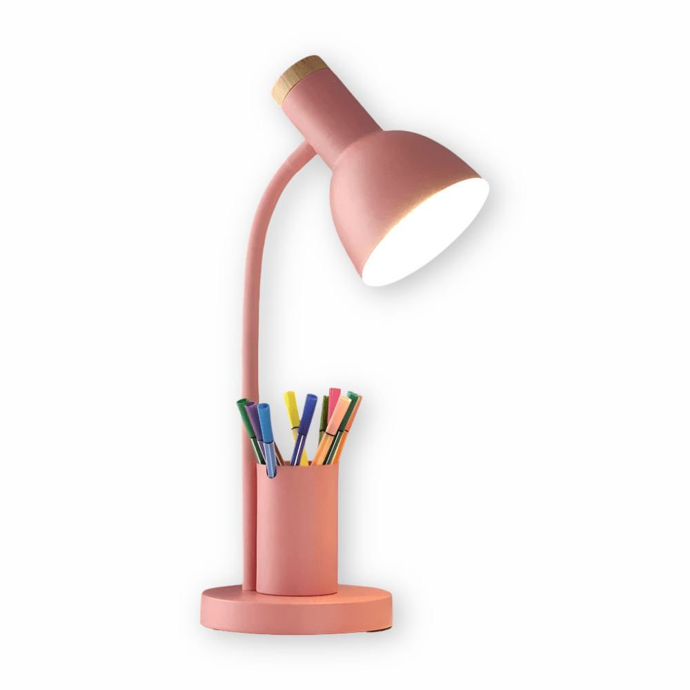 Nilla - Bureaulamp met Pennenhouder en Telefoonsteun