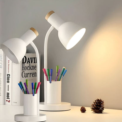 Nilla - Bureaulamp met Pennenhouder en Telefoonsteun