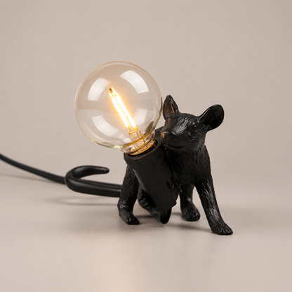 Nilo - Muis Tafellamp van Resin LED Nachtlampje