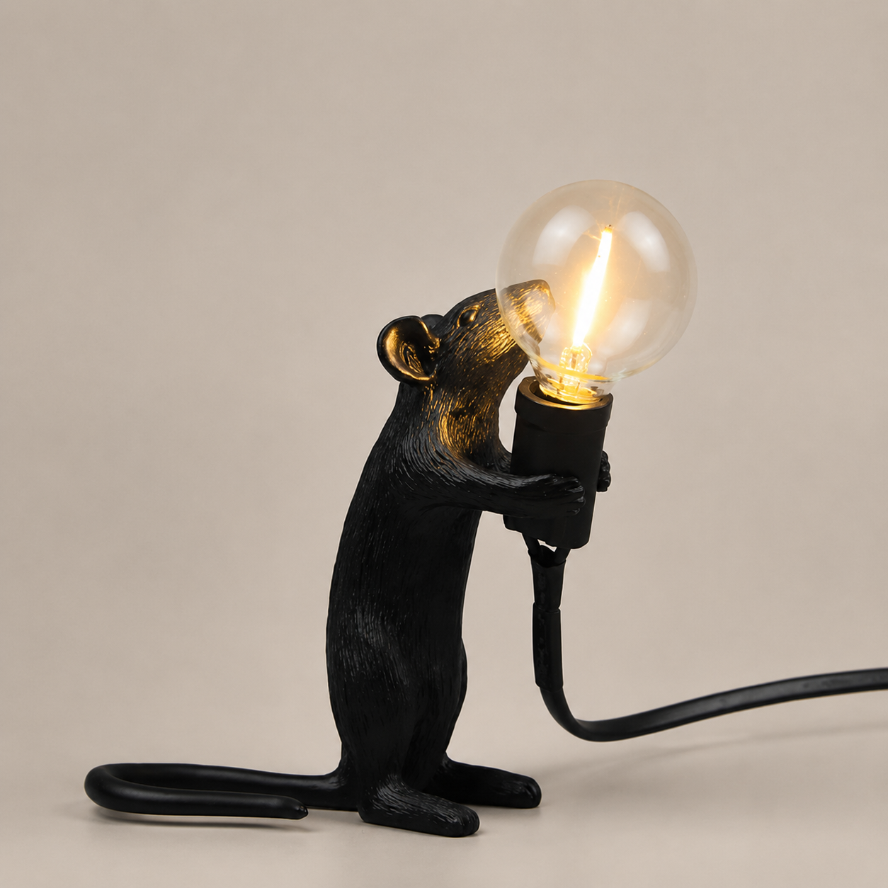 Nilo - Muis Tafellamp van Resin LED Nachtlampje