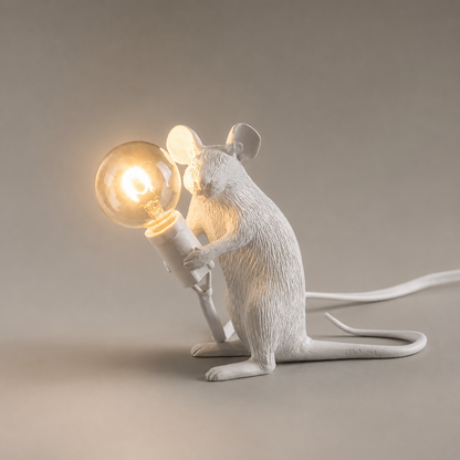 Nilo - Muis Tafellamp van Resin LED Nachtlampje