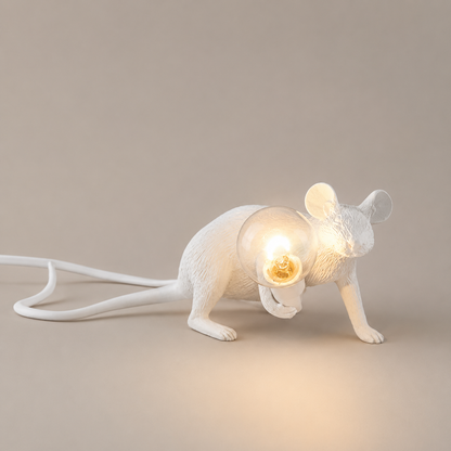 Nilo - Muis Tafellamp van Resin LED Nachtlampje