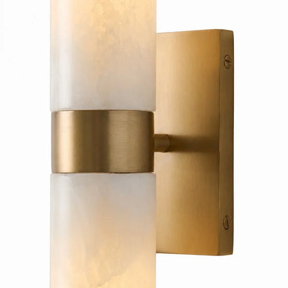 Nive - LED Wandlamp Albast Marmerlook