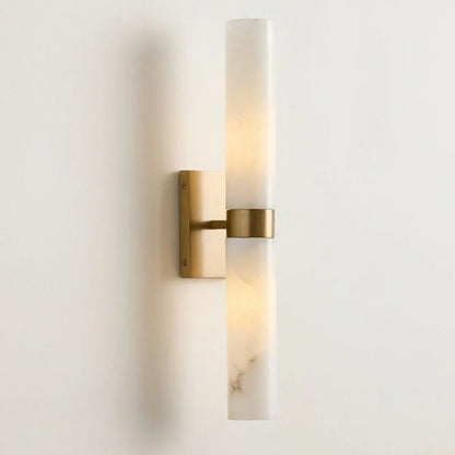 Nive - LED Wandlamp Albast Marmerlook