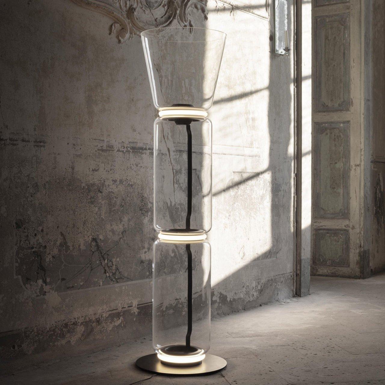 Nela - Moderne Glazen Vloerlamp LED