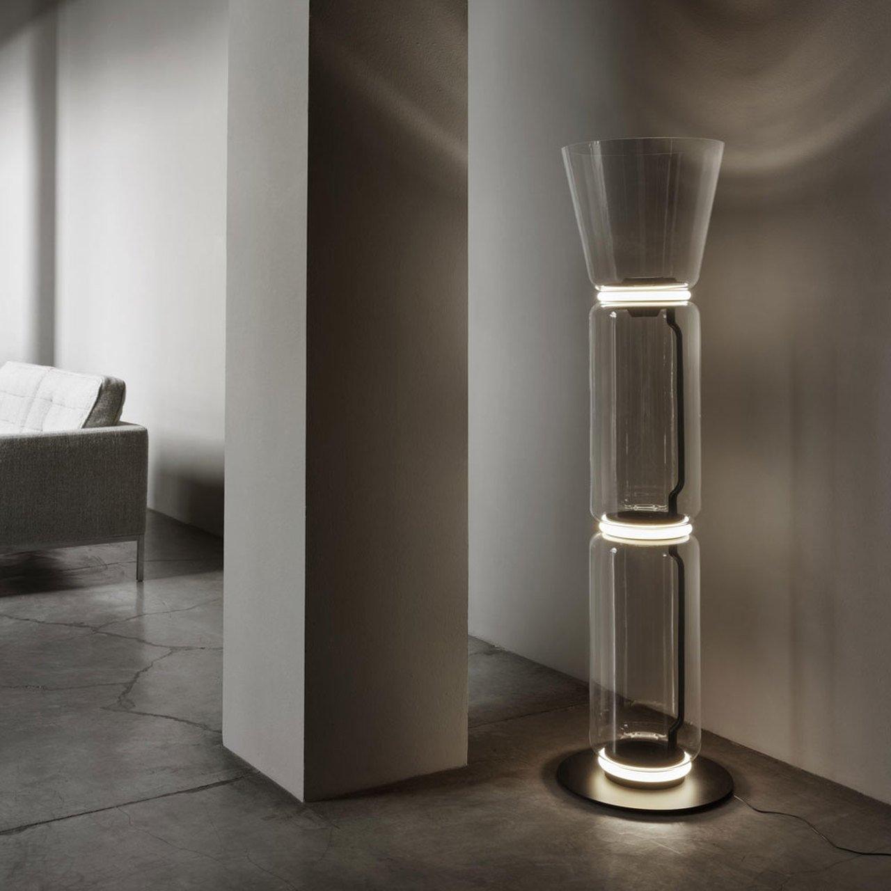 Nela - Moderne Glazen Vloerlamp LED